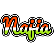 Najia exotic logo