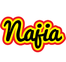 Najia flaming logo