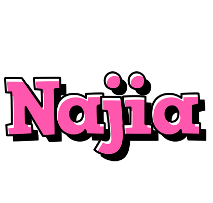 Najia girlish logo