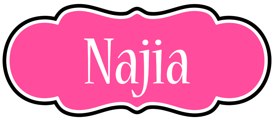 Najia invitation logo