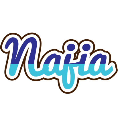 Najia raining logo