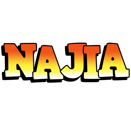 Najia sunset logo