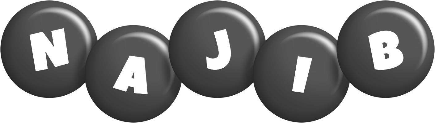 Najib candy-black logo