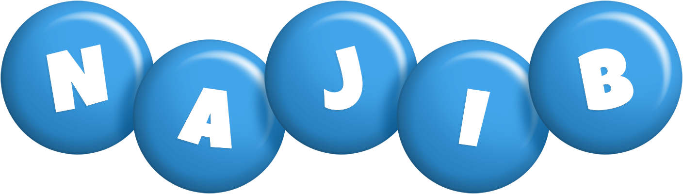 Najib candy-blue logo