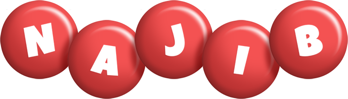 Najib candy-red logo