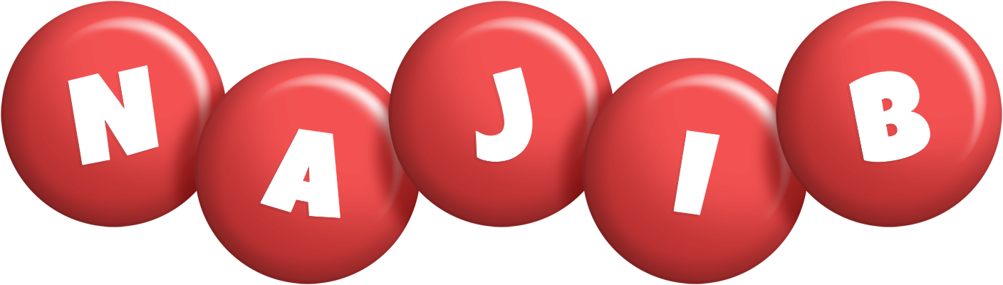 Najib candy-red logo
