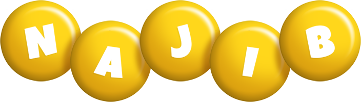 Najib candy-yellow logo
