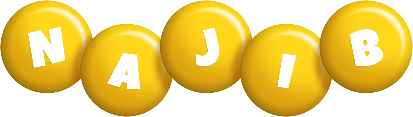 Najib candy-yellow logo