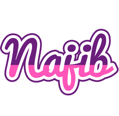 Najib cheerful logo