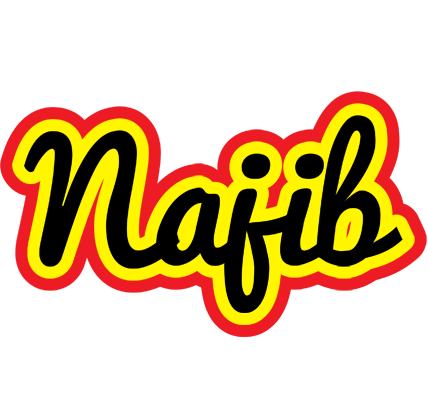 Najib flaming logo