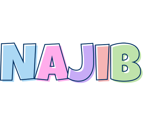 Najib pastel logo