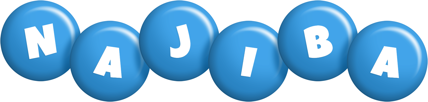 Najiba candy-blue logo