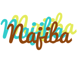 Najiba cupcake logo