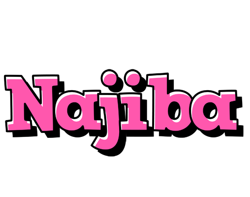 Najiba girlish logo