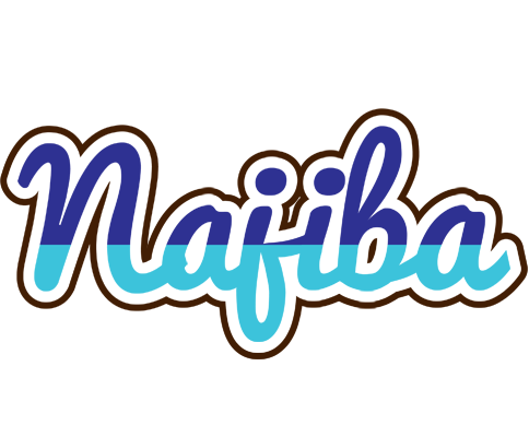 Najiba raining logo
