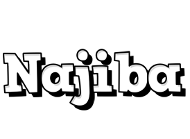 Najiba snowing logo