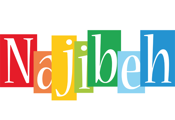 Najibeh colors logo