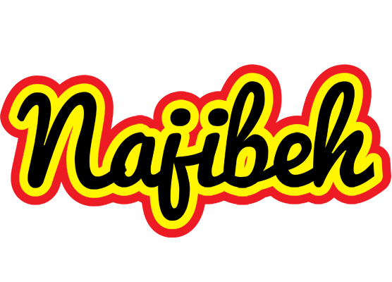 Najibeh flaming logo