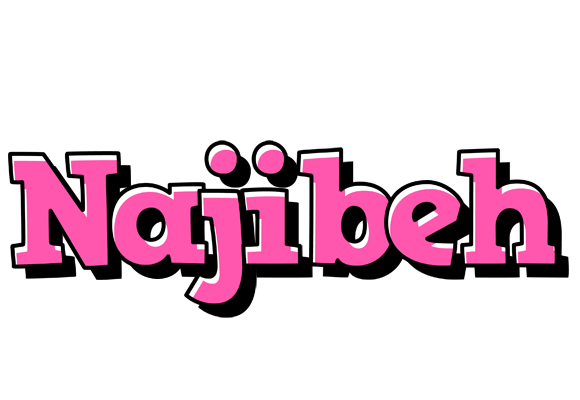 Najibeh girlish logo