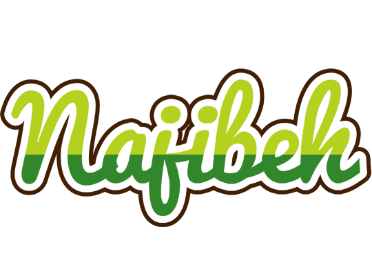 Najibeh golfing logo