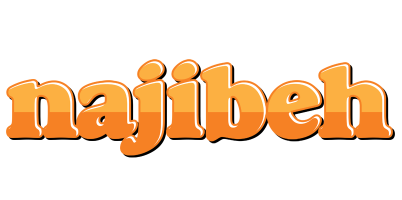 Najibeh orange logo
