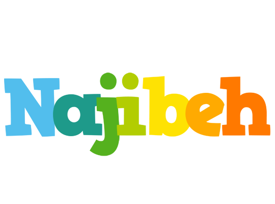 Najibeh rainbows logo
