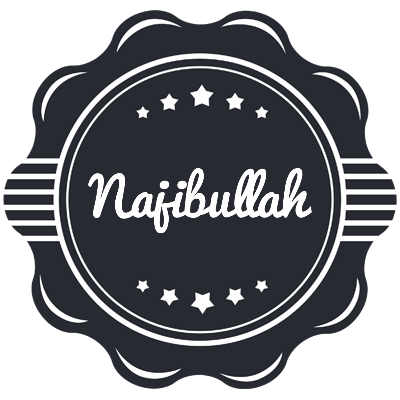 Najibullah badge logo