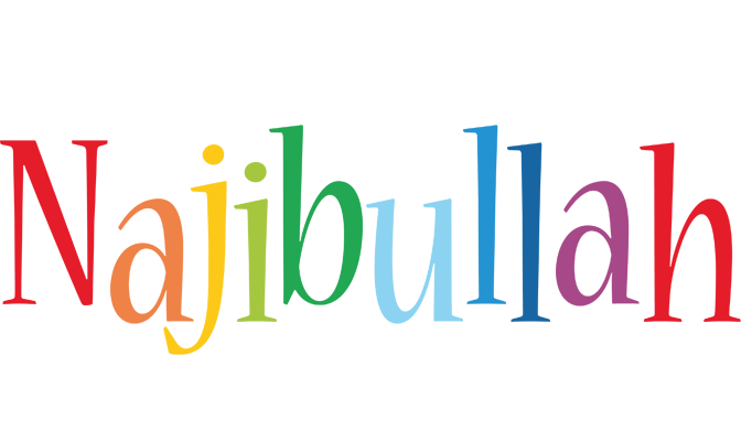 Najibullah birthday logo