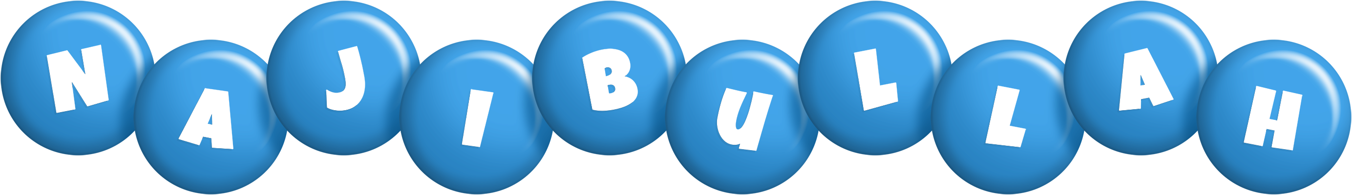 Najibullah candy-blue logo