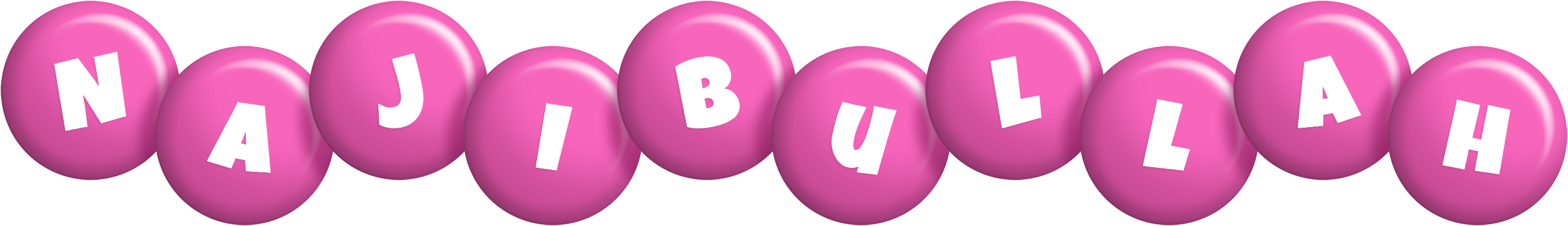Najibullah candy-pink logo