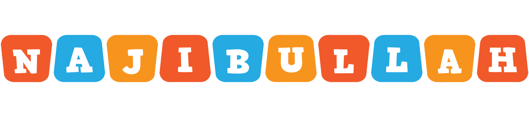Najibullah comics logo