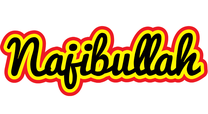 Najibullah flaming logo