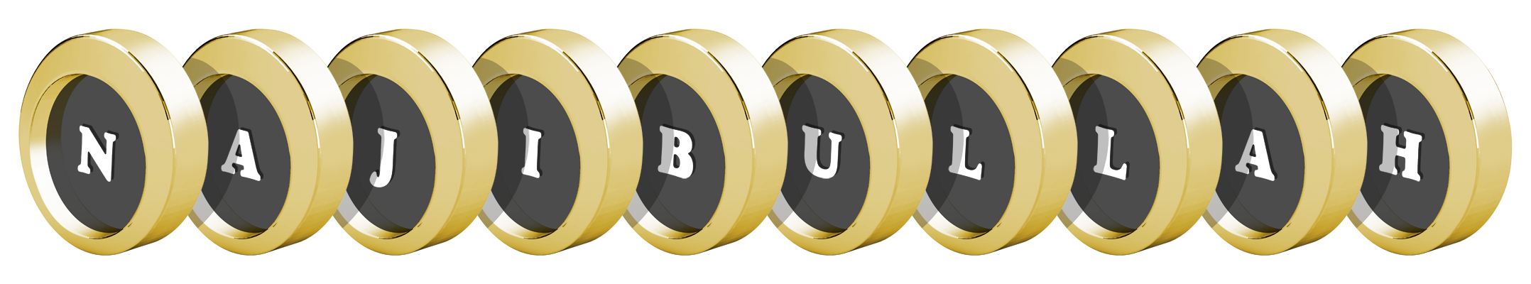 Najibullah gold logo