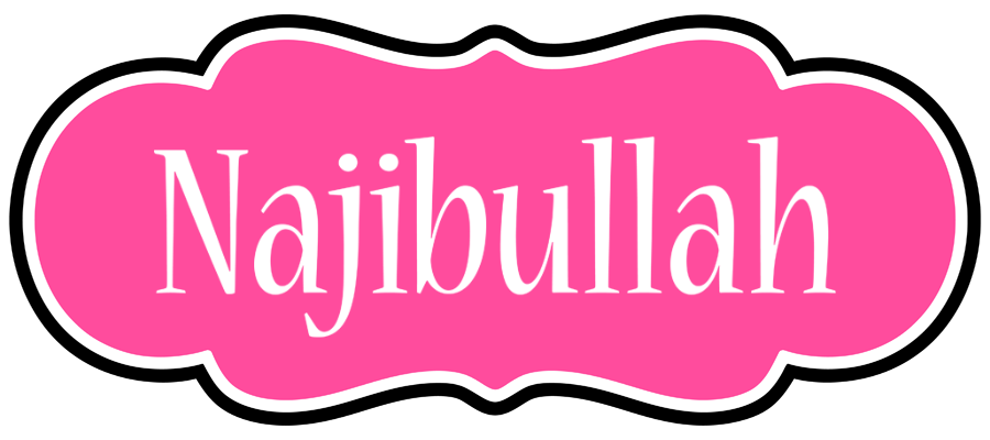 Najibullah invitation logo