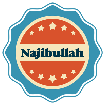 Najibullah labels logo