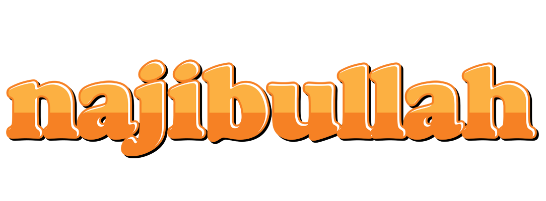 Najibullah orange logo