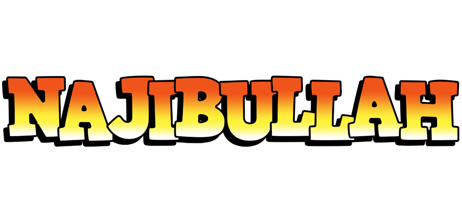 Najibullah sunset logo