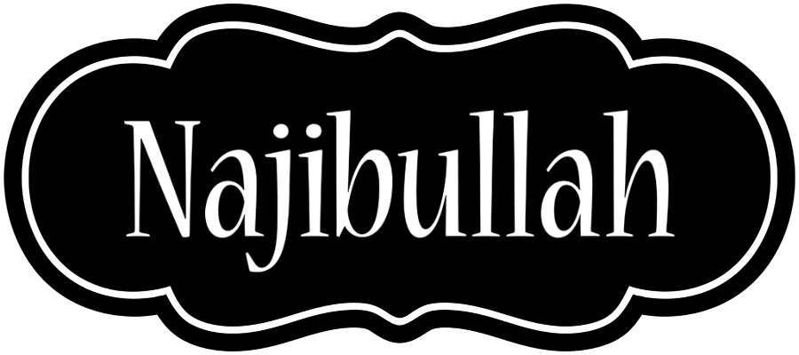 Najibullah welcome logo
