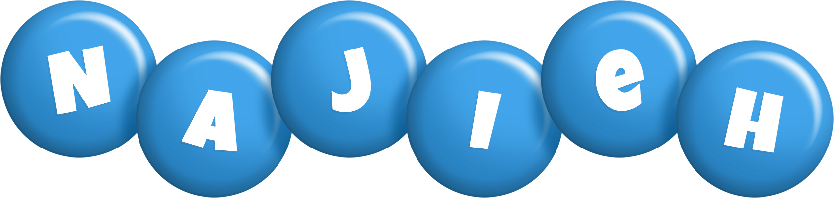 Najieh candy-blue logo