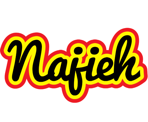 Najieh flaming logo