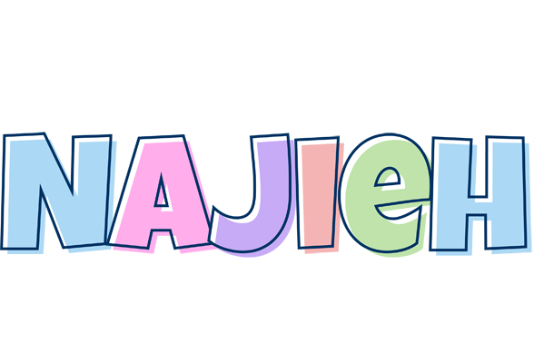 Najieh pastel logo