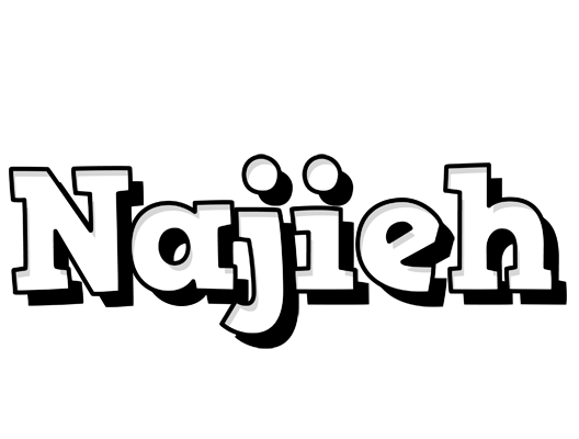 Najieh snowing logo