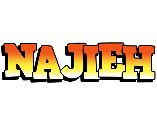 Najieh sunset logo