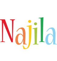 Najila birthday logo