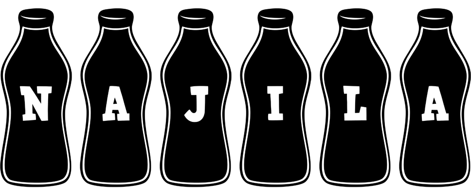 Najila bottle logo