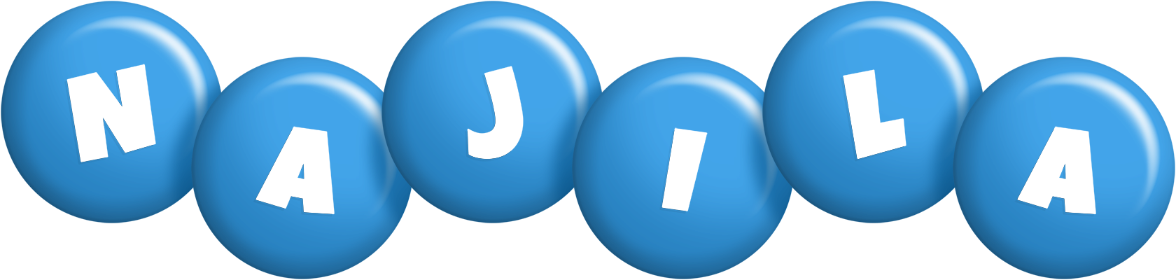 Najila candy-blue logo