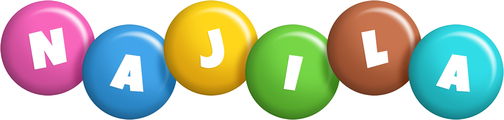 Najila candy logo