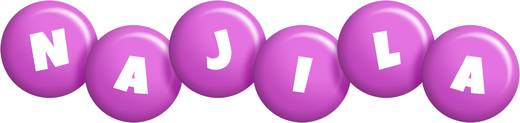 Najila candy-purple logo