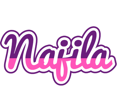 Najila cheerful logo