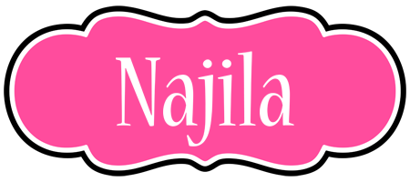 Najila invitation logo